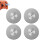 4-Pack Grinding Wheels Replacement for Drill Bit Sharpener- 1