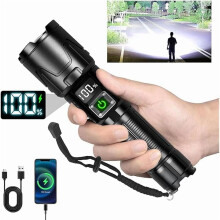 Tóirse Tactach In-athluchtaithe ZCLED 1M Lumens Uiscedhíonach