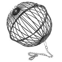 Chinchilla Hay Feeder Black Iron Easy Clean Hanging Feeder Ball