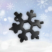 18-in-1 Snowflake Multitool van roestvrij staal