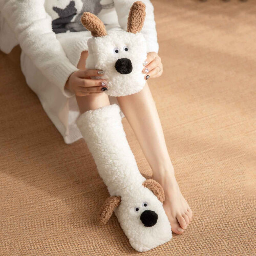 Mikrofibersockor för vinterinomhusvärme, 1 par 1