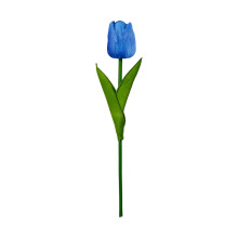 Tulipas artificiais de seda com hastes de 34 cm (13,4 polegadas)