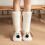 Άνετες κάλτσες Cozy Fuzzy Slipper για άνδρες και γυναίκες – Ζεστές κάλτσες μικροϊνών για 3