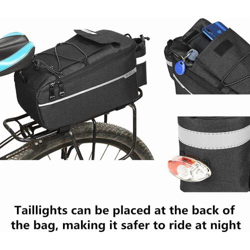 10L isoleret cykelbagagebærertaske