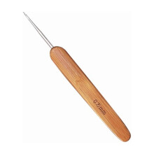 Ergonomikus bambusz horgolótű 0,75 mm