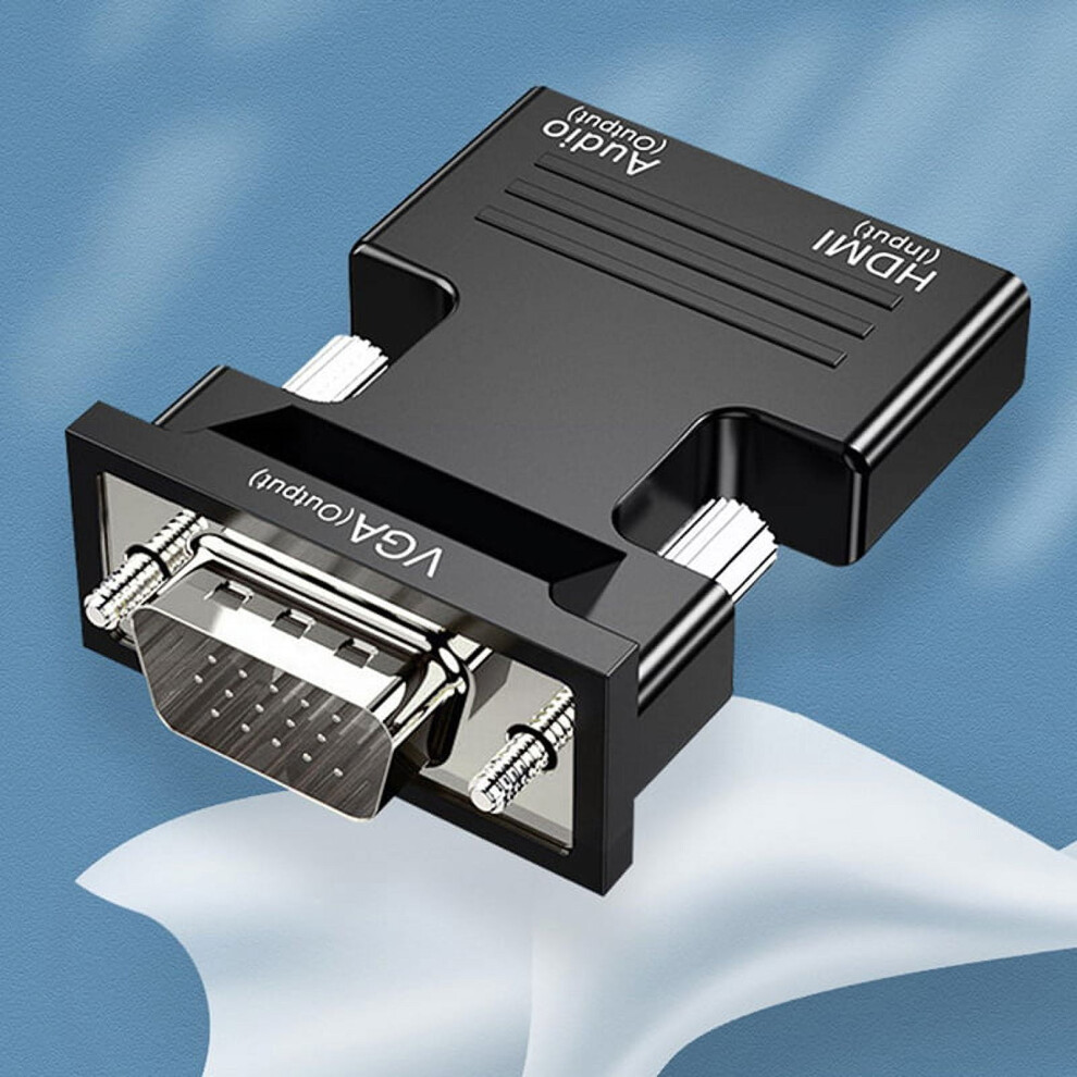Hdmi Female To Vga Male Converter With Audio 1080P 962029833413