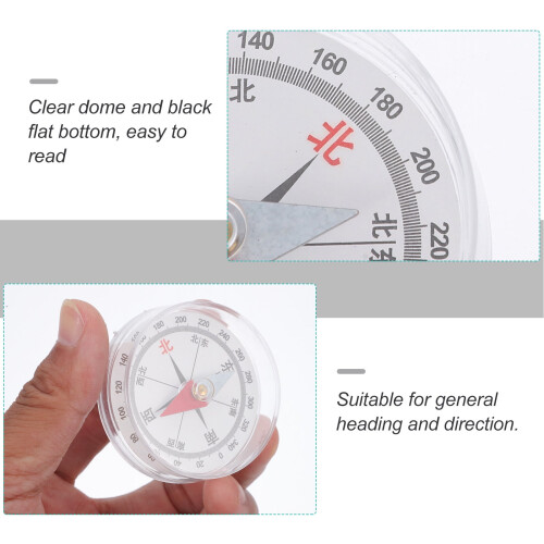5pcs Useful Mini Compass Experiment Compass School Science Compass 1