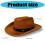 Vintage καπέλο Homburg με διακόσμηση αστεριών για ενήλικες 3