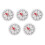 5pcs Useful Mini Compass Experiment Compass School Science Compass 5