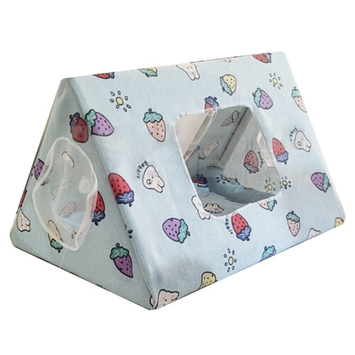 Stan pre malé zvieratá – Triangle Hideaway s