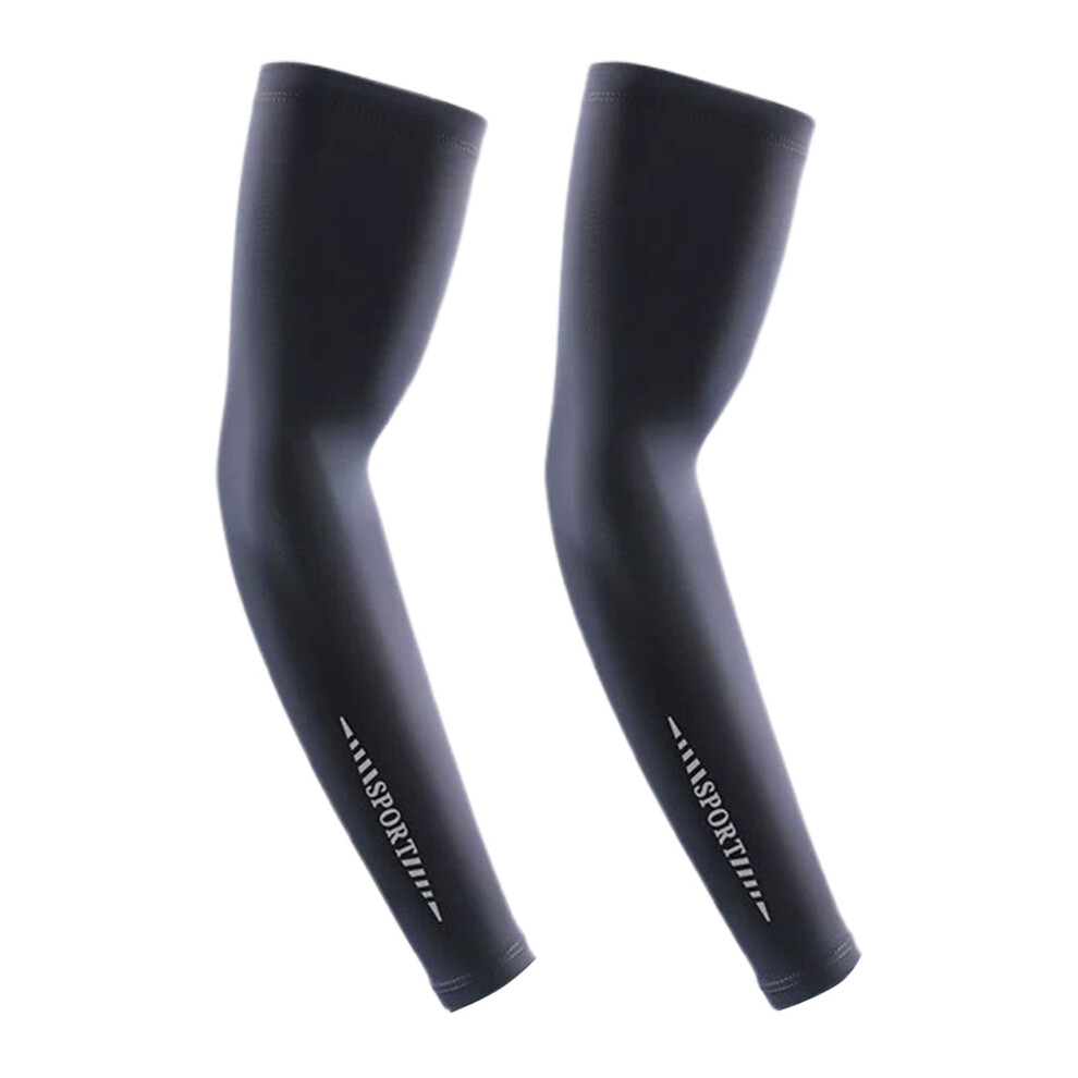 Unisex UV Protection Arm Sleeves â Lightweight Cooling Fabric, Compatible with Outdoor Sports, Running, Cycling