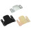 2Pcs Universals Sectional Sofa interlocks Connector Bracket Metal Hardware Sofa Connection and Fixation Buckles 6