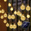 100-LED-Solar-Lichterkette mit Kugelform, 8 Modi, wasserdicht 1