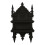 Practical Gothic Double Layer Wall Shelf For Books Plant And 1