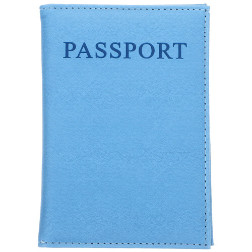 1Pack Rectangular Card Holder Sleeve Waterproof Protection for Important Documents in Blue