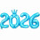 2026 Μπαλόνι Αριθμού Foil 48x96εκ. 1