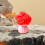 Mini Resin Flower Charms Flatback Cabochons Mixed Colors 6