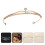 Diadème doré en strass pour mariage (1 pièce) 1