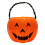 Halloween madopbevaringsboks orange 1 stk. 1