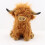 Λούτρινο παιχνίδι Highland Cow με μαλακό λούτρινο ζωάκι 12 ιντσών 1