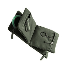 Convenient Jewelry Storage Roll with Multi Section for Women Designed for Easy Organization of Necklaces and Earrings