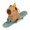 Capybara armbånd mandarin plysj tilbehør for barn 3