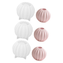 Striped Sphere Shape Silicone Molds For Handmade-1 3