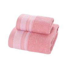 Large Soft Absorbent Cotton Blend Towel, Modern Minimalist Shower Towel, Spa-Quality, Luxurious Texture, Enhanced Edge Durability