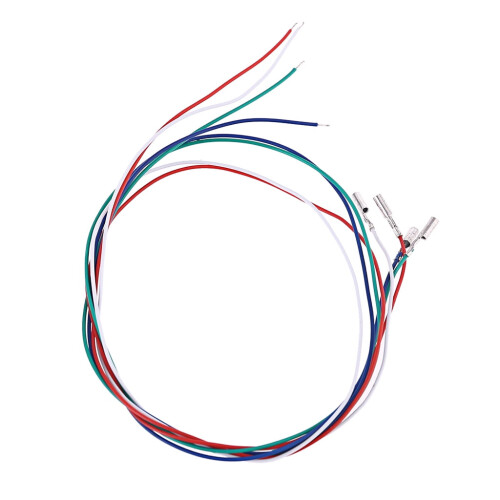 3/4PCS Universal Cartridge Phono Cable Header Cables for Pick-up Phono Headshell Replacement Resistant Accessories 1