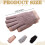 Winterhandschuhe mit Touchscreen für zwei Finger, fleecegefüttert, 1 1