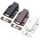 Auto Closing Cabinet Latches Set Moisture Resistant Design Easy Installation Push Release Cabinets Hardware Set 8