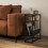 Homcom HOMCOM Narrow Side Table, End Table with 3-Tier Storage for Living Room 3