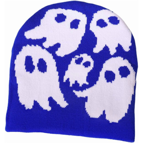 Y2K gebreide muts/muts voor tieners, wintermuts