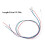 3/4PCS Universal Cartridge Phono Cable Header Cables for Pick-up Phono Headshell Replacement Resistant Accessories 8