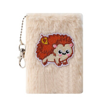 Leabhar Nótaí Mini Plush le Clúdach Bog, Nótaí Póca, 10.5x75cm