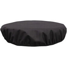 Fire Pit Cover Round 600D Oxford Waterproof 56 inch