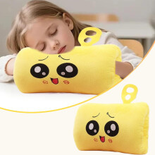 Almofada de mão infantil aquecida – Almofada de abraço macia com mão