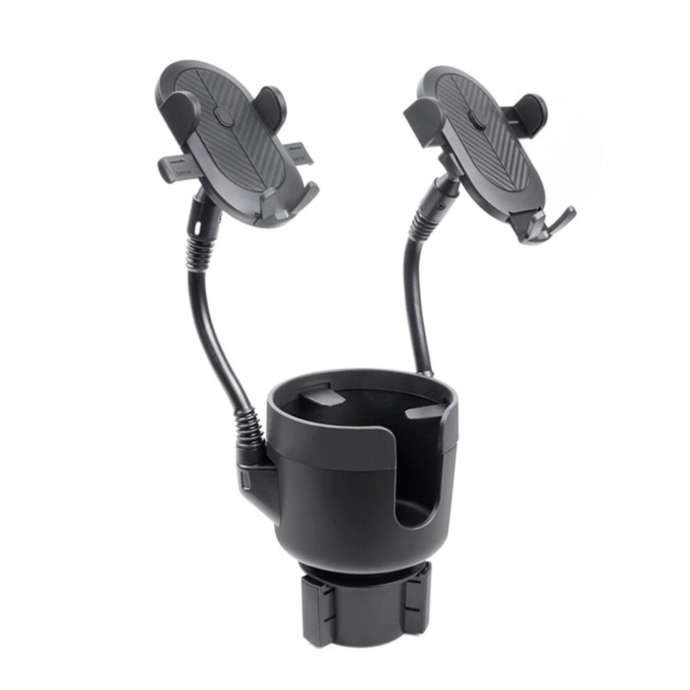 Jinkey Dual Cup Phone Holder Car Mount 360 Rotatable 971050161433