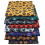 Halloween digitaltrykk polyesterstoff 25x25cm (8 stk) 1
