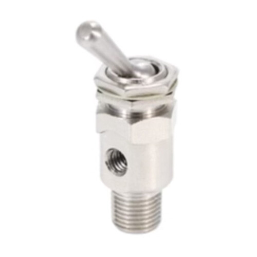 Pneumatisches Kippventil aus Messing, BSPT1/8"