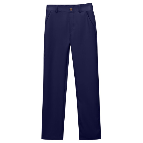 Boys' Stretch Pull On Chino Pants Kids School Uniformss Yonth Twill Pants