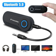 Tarchuradóir Fuaime MesaSe Bluetooth5.0 do Theilifís, Ríomhaire, Seinnteoir CD, iPod – Oiriúntóir USB 3.5mm, Breiseán & Seinn, Comhoiriúnach
