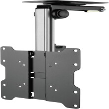 Ceiling TV Mount Flip Down for RV/Kitchen/Gazebo – Retractable, Height Adjustable, Fits 13–37", 44lbs – Compatible with most TVs