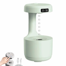 Humidificateur à pluie antigravité avec affichage LED 500 ml