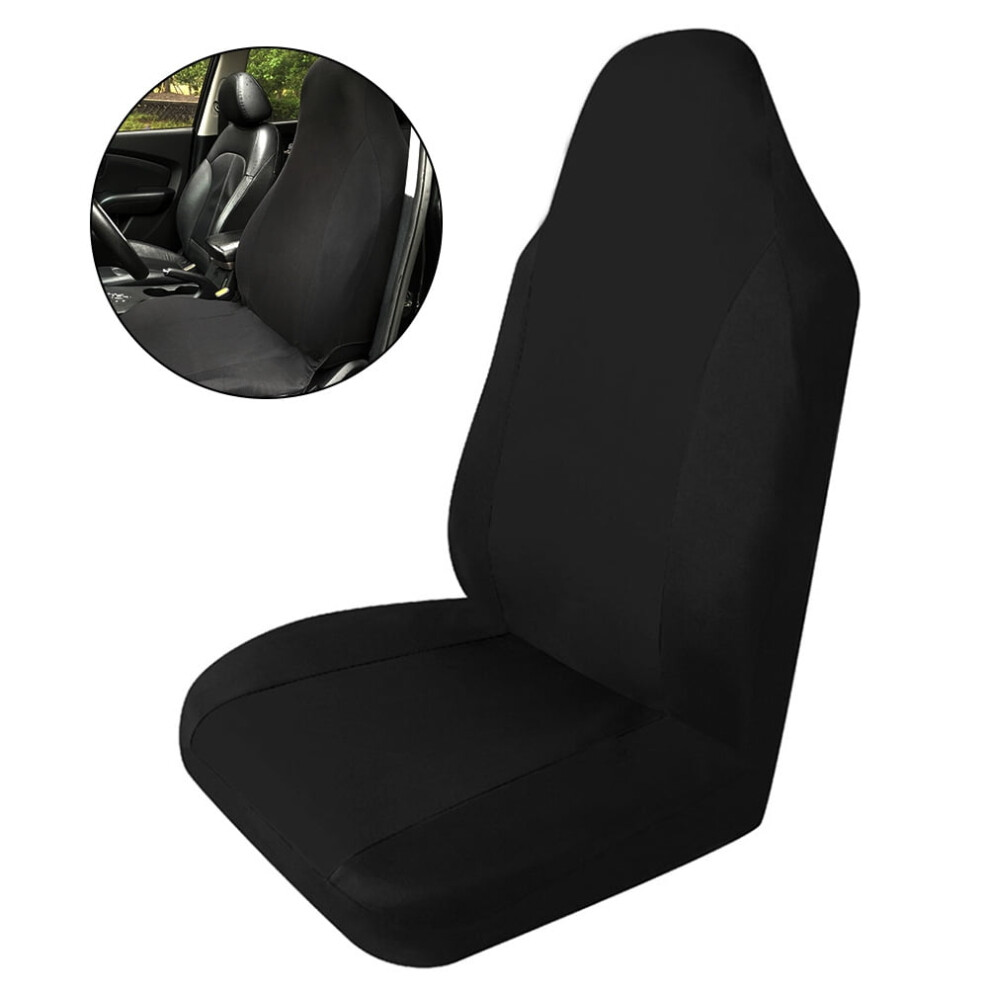 Universal Front Car Seat Covers Protector, Auto Seat Cover For Cars, Trucks, Suvs Black 9083649106235
