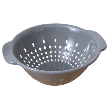 Passoire profonde en plastique avec poignée, sans BPA, compatible lave-vaisselle, pour pâtes, légumes et plus encore – 32 cm