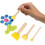 40-Pieces Assorted Size Round Sponges Brush Set, Paint Tools for Kids 7