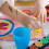 40-Pieces Assorted Size Round Sponges Brush Set, Paint Tools for Kids 8