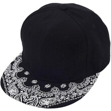Casquette Snapback unisexe style hip-hop, colorée, à visière plate, ajustable.