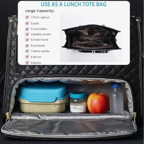 Sac fourre-tout isotherme 3 en 1 Packuum – Vert 2
